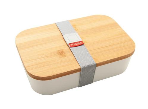 Lunchbox met deksel van bamboe, Zakelijke goederen, Overige Zakelijke goederen, Ophalen of Verzenden