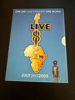 4 dvd box live aid 2005, Cd's en Dvd's, Dvd's | Muziek en Concerten, Ophalen of Verzenden, Zo goed als nieuw