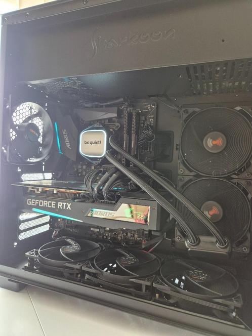 Gaming PC I7 10700K, RTX 3070, 32 GB RAM, 1.5 TB, Computers en Software, Desktop Pc's, Zo goed als nieuw, HDD, SSD, 32 GB, Met videokaart
