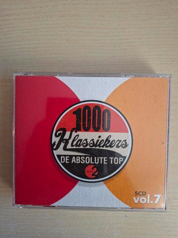 5cd box. 1000 klassiekers. Vol. 7. (Radio 2). beschikbaar voor biedingen