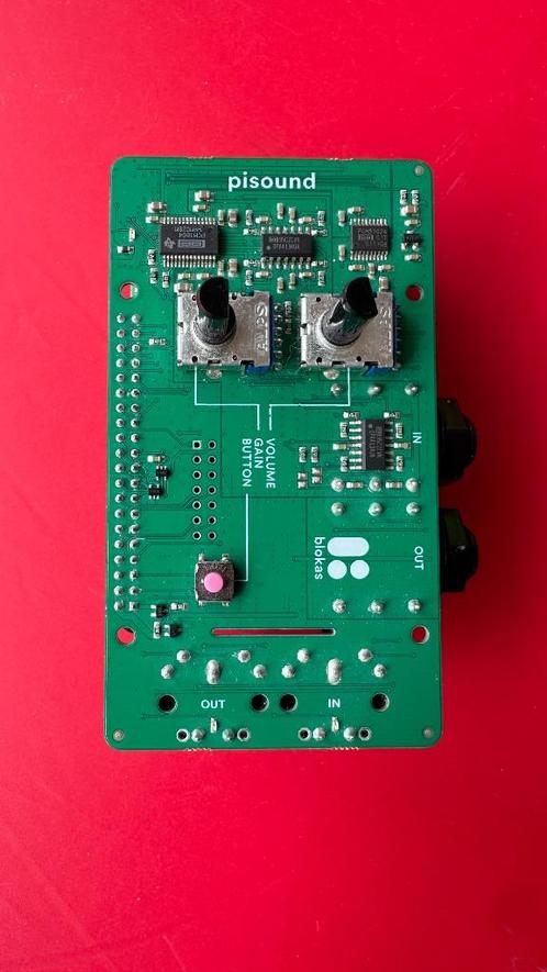 RaspberryPi 4B 8GB + PiSOUND +16Gb SD, Hobby en Vrije tijd, Elektronica-componenten, Ophalen of Verzenden