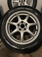 Banden / velgen / audi/ mercedes. 215/55/R16 97H XL, 215 mm, Banden en Velgen, 16 inch, Gebruikt