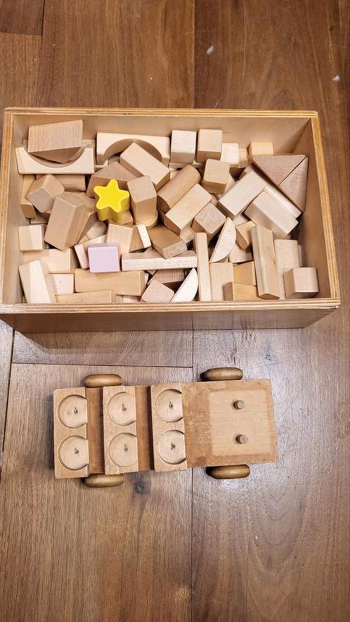 Lot de jeux en bois “Juko” (Finlande), Kinderen en Baby's, Speelgoed | Houten speelgoed, Zo goed als nieuw, Ophalen