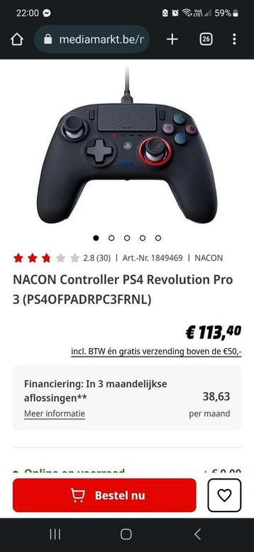 Nacon Revolution Pro Controller, Enlèvement ou Envoi, Comme neuf