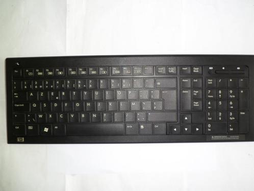 Toetsenbord HP Draadloos, Wireless AZERTY met nieuwe batter., Computers en Software, Toetsenborden, Zo goed als nieuw, Azerty