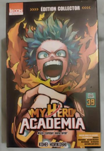 manga My Hero Academia tome 39 collector neuf sous blister