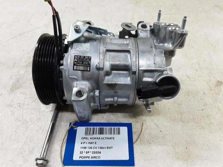 AIRCO POMP Opel Mokka (01-2020/-) (9834779880), Auto-onderdelen, Airco en Verwarming, Opel, Gebruikt