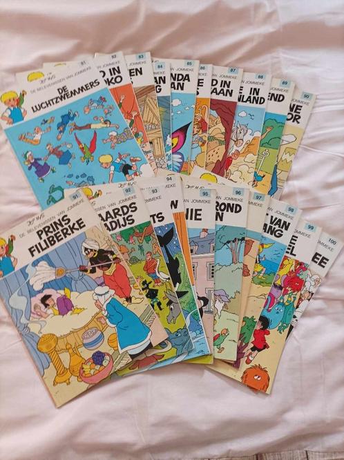 20 strips Jommeke nrs 81 tem 100, Boeken, Stripverhalen, Ophalen of Verzenden
