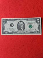 2 dollars USA 1995 jaar, Postzegels en Munten, Bankbiljetten | Amerika, Ophalen of Verzenden, Noord-Amerika, Los biljet