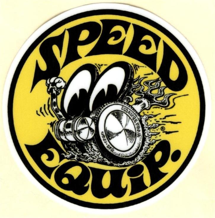 Mooneyes Speed Equip sticker #12, Verzamelen, Stickers, Nieuw, Verzenden