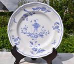 assiette en faience longchampd decor bleu, Ophalen of Verzenden