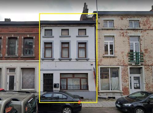 Maison avec 2 appartements, Immo, Huizen en Appartementen te koop, Charleroi, 200 tot 500 m², Tussenwoning, E
