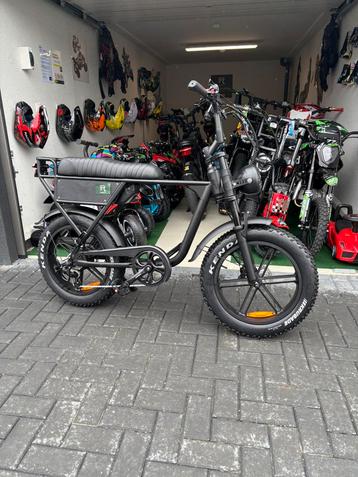 ‼️NIEUW‼️Black Edition Fatbike Ouxi C63 Pro Plus 50KM/H 2025 beschikbaar voor biedingen