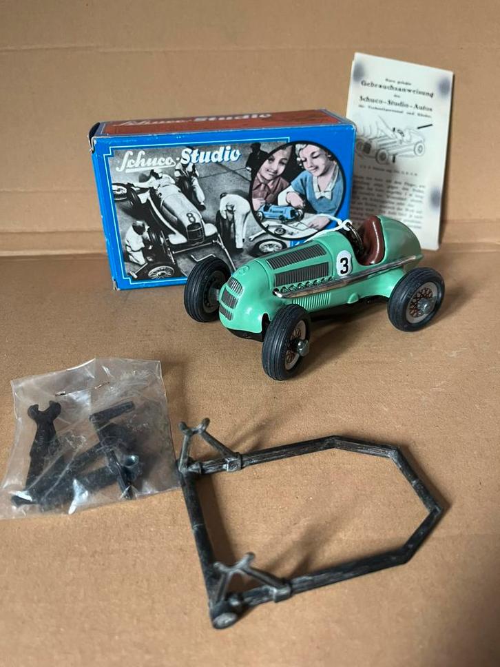 Schuco Studio 1050 Mercedes Benz Silberpfeil, Verzamelen, Speelgoed, Zo goed als nieuw, Verzenden