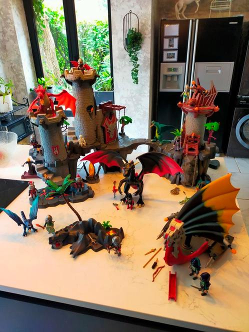 Zeer grote serie thema ’ Draken ’, Kinderen en Baby's, Speelgoed | Playmobil, Zo goed als nieuw, Ophalen of Verzenden