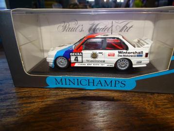 Minichamps BMW M3 E30 Sport Evo WinKelhock n 4 1/43, Hobby & Loisirs créatifs, Enlèvement, Neuf, Voiture, MiniChamps