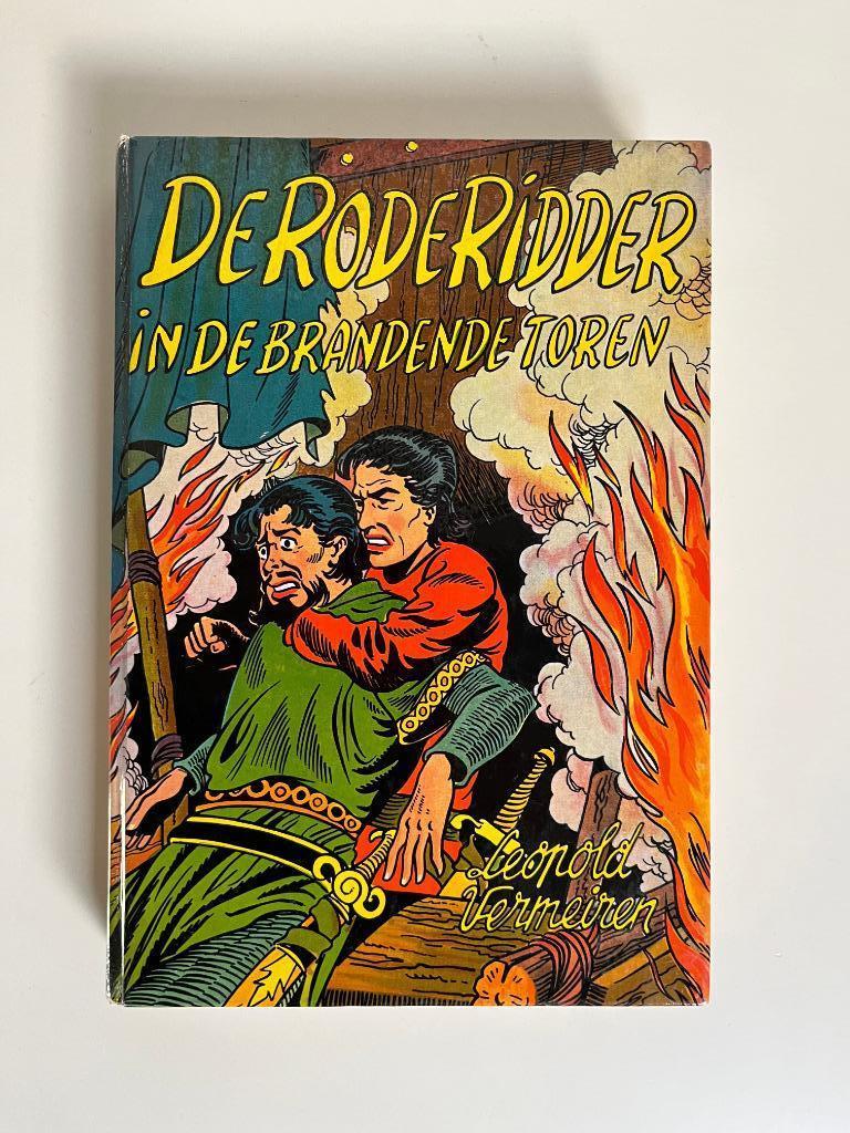 De Rode Ridder - boek 8 - In de brandende toren - 1958, Livres, BD, Envoi