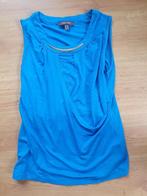 Tshirt, Blauw, Maat 38/40 (M), Zonder mouw, Ophalen of Verzenden