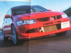 Mitsubishi Lancer Evolution VIII Brochure - FRANS, Ophalen of Verzenden, Mitsubishi