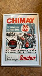 Chimay grand prix 1969 affiche état neuve, Livres, Autos | Livres, Comme neuf