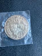 Munt 50 frank 1960 Boudewijn en Fabiola, Postzegels en Munten, Ophalen of Verzenden, Losse munt