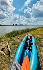 Duo kayak met opbergtas + spaan apart te koop, Watersport en Boten, Kajaks, Ophalen, Zo goed als nieuw