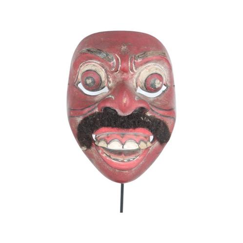 Ancien masque de théâtre de Bali en bois, Antiquités & Art, Art | Art non-occidental, Enlèvement ou Envoi