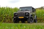 Land rover defender 90 300TDi | Body off gerestaureerd |, Auto's, Zwart, 4 cilinders, Bruin, Vierwielaandrijving