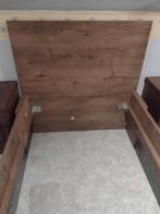 Bedframe, Huis en Inrichting, Ophalen, 90 cm, Eenpersoons, Bruin
