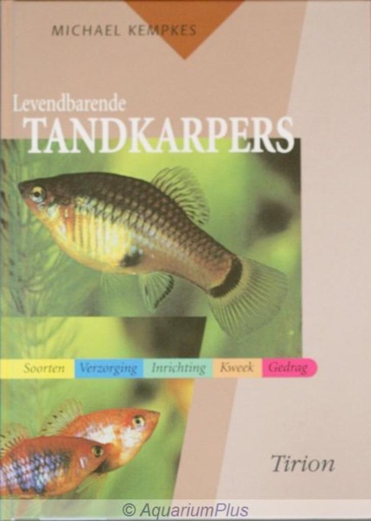 boek vissen "Levendbarende Tandkarpers", Boeken, Wetenschap, Gelezen, Natuurwetenschap, Ophalen of Verzenden