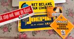 Oude stickers kranten & tijdschriften 1970-1980, Verzamelen, Film, Tv of Omroep, Gebruikt, Ophalen of Verzenden