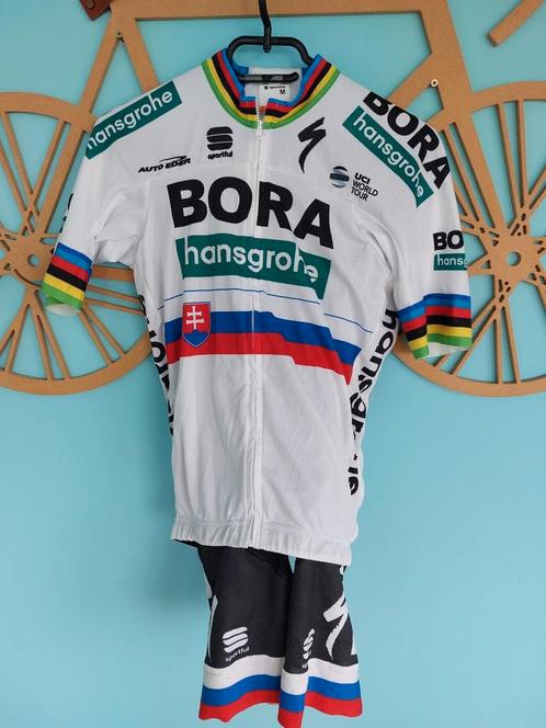 Peter Sagan wielertenue Bora Hansgrohe uci world tour, Fietsen en Brommers, Fietsaccessoires | Fietskleding, Nieuw, M, Ophalen of Verzenden