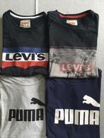 4 T-shirts jongens 14jaar Levi’s en Puma, Levi’s en Puma, Utilisé, Garçon, Enlèvement ou Envoi
