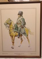 6 schilderijen (?) soldaten te paard, Ophalen of Verzenden