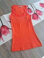 Only koraal oranje top met kant - medium, Kleding | Dames, Topjes, Maat 38/40 (M), Only, Oranje, Ophalen of Verzenden