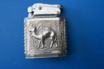 Nova zakaansteker zilver camel deco punch, Ophalen of Verzenden, Aansteker