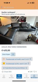 Natuzzi / Chateau dx Zetels€49.,, Huis en Inrichting, Ophalen of Verzenden, Zo goed als nieuw, Leer