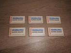 set 6 dozen - 18 GILLETTE superzilveren scheermesjes, Ophalen of Verzenden
