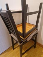 Deux chaises noir ️  avec housse, Bricolage & Construction, Tables à dessin, Enlèvement