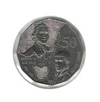 Australië, 50 Cents 1998, Discovery of Bass Strait., Postzegels en Munten, Munten | Oceanië, Ophalen of Verzenden, Losse munt
