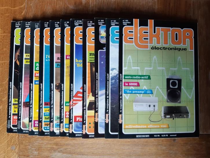 Revues Elektor, Verzamelen, Tijdschriften, Kranten en Knipsels, Ophalen of Verzenden