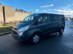 Ford Tourneo Custom 9 Zitplaatsen, Auto's, Bestelwagens en Lichte vracht, Parkeersensor, Leder, 5 deurs, Particulier