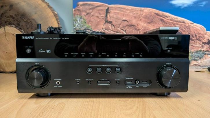 Ampli Home Cinema Yamaha RXV-777 - Excellent état, Audio, Tv en Foto, Versterkers en Ontvangers, Gebruikt, 7.1, 120 watt of meer
