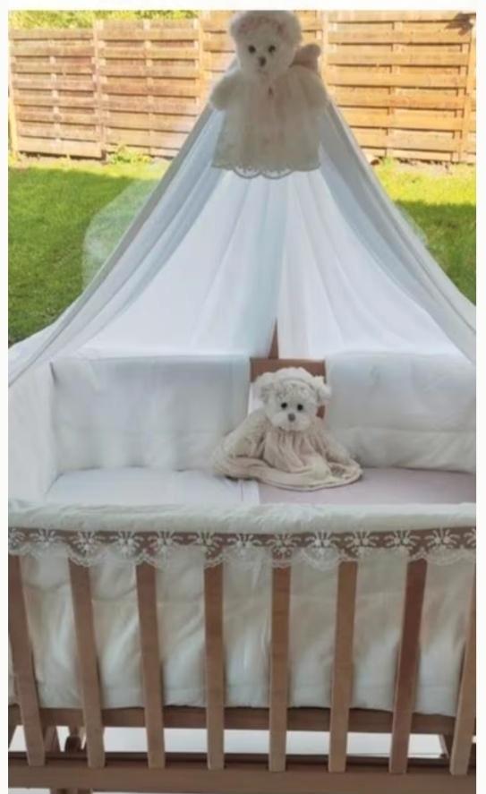 Wieg babyrace compleet, Kinderen en Baby's, Babywiegjes en Ledikanten, Zo goed als nieuw, Wieg, Ophalen