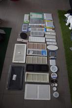 Allerlei nieuwe roosters - ALU of PVC-rechthoekig- rond enz., Ophalen, Nieuw