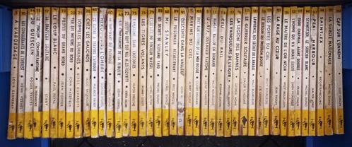 Gros Lot De + De 100 Marabout /Junior/M'selle + Bob  Morane, Boeken, Avontuur en Actie, Gelezen, Ophalen of Verzenden