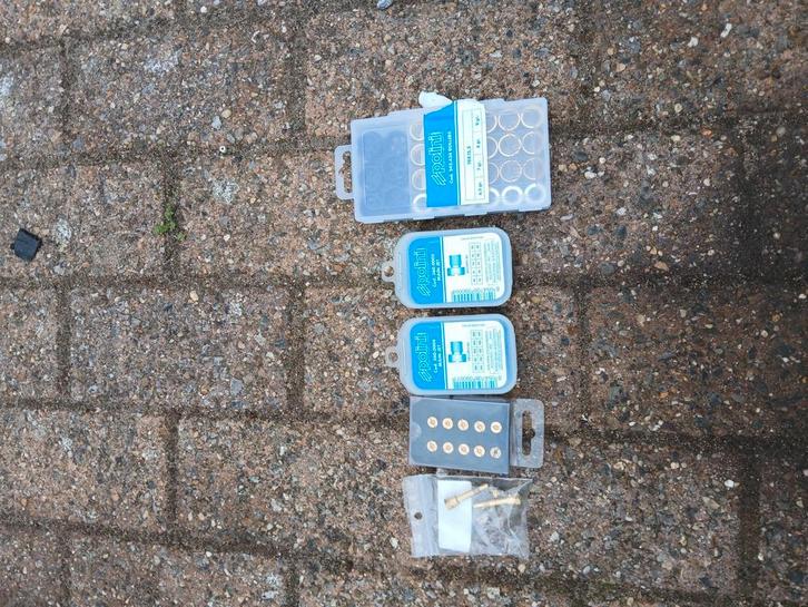 Polini rolletjes en m5 mezoly  ,m6 polinu hoofd sproeiers, Fietsen en Brommers, Brommeronderdelen | Algemeen, Zo goed als nieuw