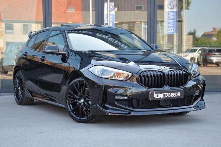 BMW 1 Serie 118 i M-Performance/M-seat/Pano/ACC/Harman kardo, Auto's, BMW, Bedrijf, Te koop, 1 Reeks, Achteruitrijcamera, Adaptieve lichten