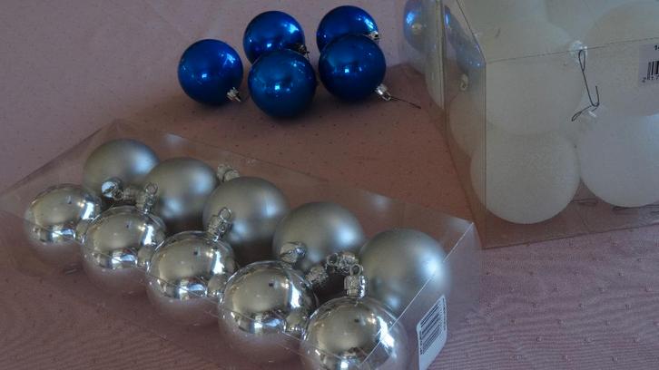 KERSTBALLEN, Diversen, Kerst, Gebruikt, Ophalen