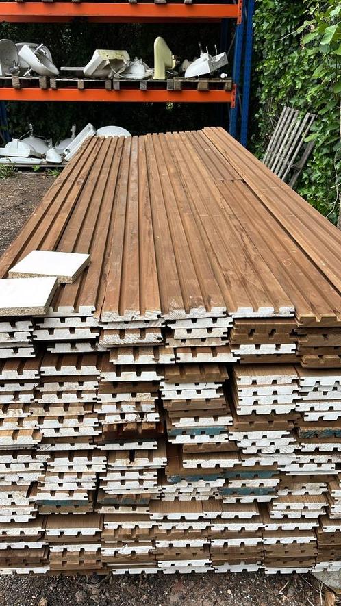 Gevelbekleding, Doe-het-zelf en Bouw, Hout en Planken, Zo goed als nieuw, Plank, Grenen, Minder dan 25 mm, Ophalen of Verzenden